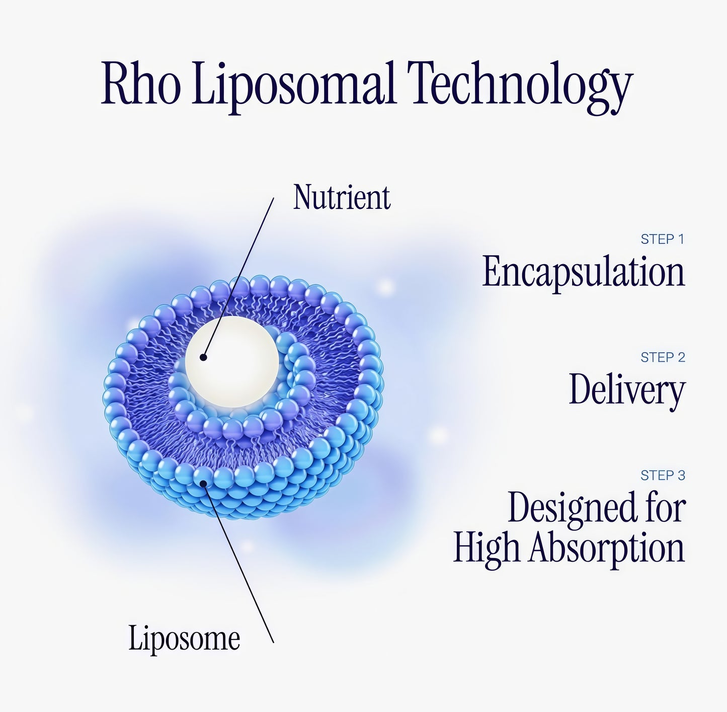Rho Nutrition Liposomal GlutathioneUltra High Absorption LiquidGlutathione Supplement -SupportsNatural Detoxification, lmmune System,Skin Health, Mental Clarity & OverallWell-Being